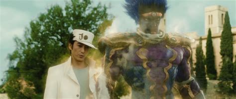 This live action movie covers up to chapter 47 of. JoJo's Bizarre Adventure: Diamond Is Unbreakable (Live ...