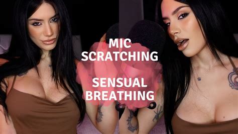 Asmr Sensual Breathing Mic Scratching Youtube