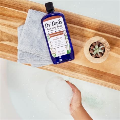 Dr Teals® Coconut Oil Foaming Bath With Pure Epsom Salt 34 Fl Oz