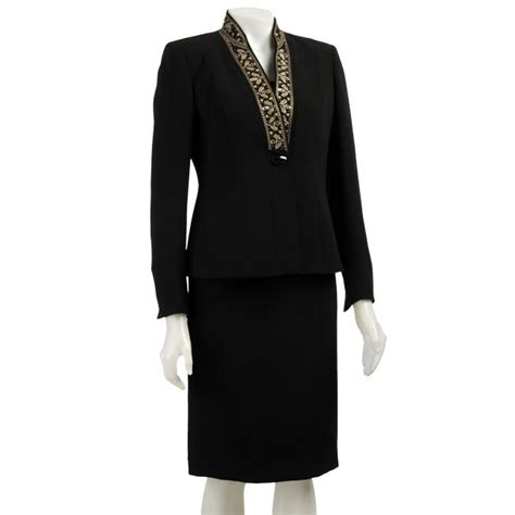 Kasper Womens Three Piece Crepe Skirt Suit Free Shipping Today