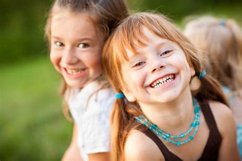 Young Girls Laughing Myhorizon