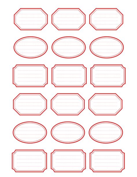 Labels Printable Template Customize And Print