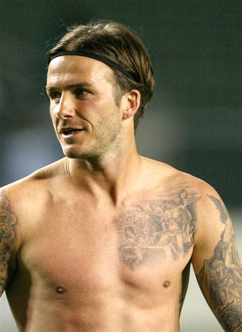 Tous Les Tatouages De David Beckham Elle