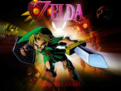 Gamecube World Zelda Majora Mask