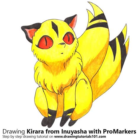 Kirara From Inuyasha With Promarkers Speed Drawing Drawings