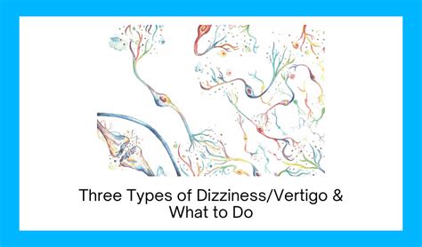 Three Types Of Dizzinessvertigo And What To Do Seeking Balance