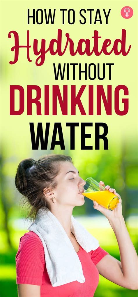 How To Keep Your Body Hydrated Without Drinking Water Best Hydration