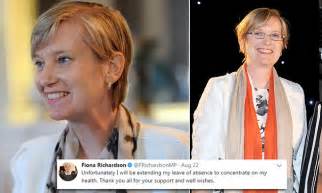 Tributes Flood In As Fiona Richardson Dies From Cancer