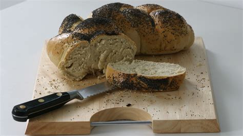 Braid the 4 rolls forming a. Christmas Bread Braid Plait Recipe - Braided Cardamom And ...