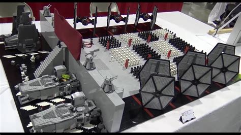 Lego Starkiller Base Moc Completed Youtube