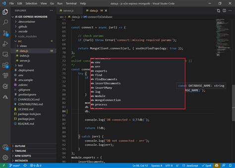 Desenvolver O Nodejs Com O Visual Studio Code Javascript On Azure