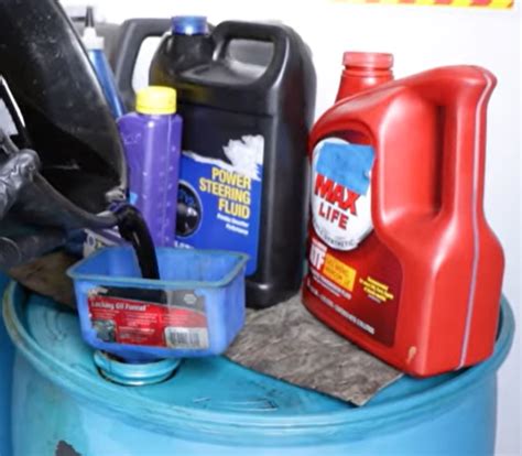Recycle Waste Fluid How To Dispose Of Motor Oil Antifreeze And More