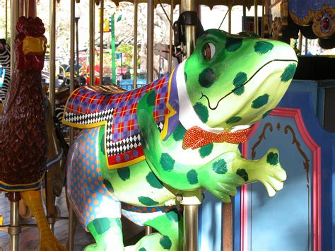 Historic Carousel Frogstoads