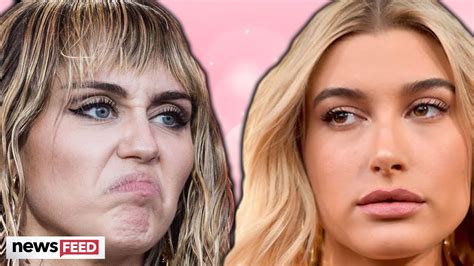 miley cyrus and hailey bieber get candid about religion youtube