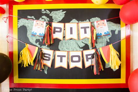 How To Make An Amazing Race Pit Stop Mat Press Print Party