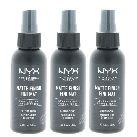 Nyx Professional Makeup Matte Finish Makeup Setting Spray 203oz60ml