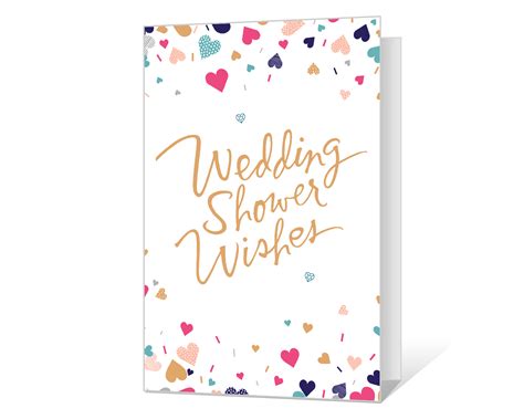 Wedding Shower Wishes Printable American Greetings