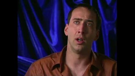Nicolas Cage Interview For Faceoff 1997 Youtube