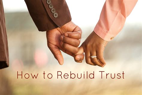 How To Rebuild Trust Don Olund Helping Couples And Families Connect