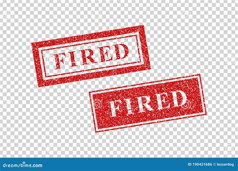 Vector Realistic Isolated Red Rubber Stamp Of Fired Logo For Template