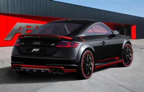 New Audi Tt Earns Its First Abt Tuning Stripes Carscoops