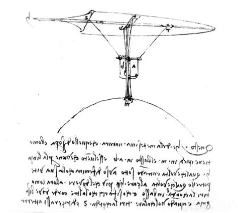 Las máquinas voladoras de Leonardo da Vinci