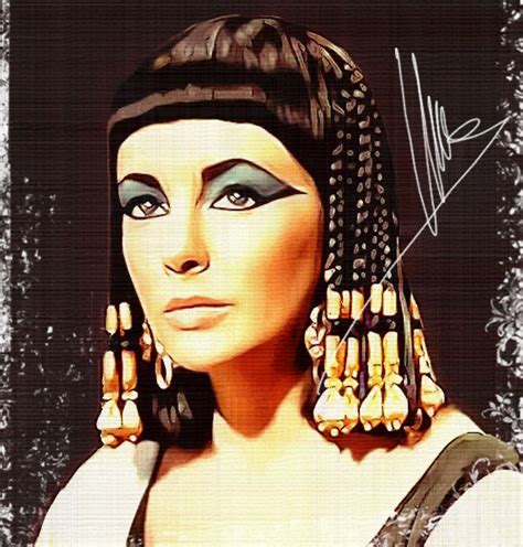 Elisabeth Taylor Cleopatra Retratos