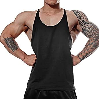 Buy The Blazze Men S Gym Stringer Tank Top Bodybuilding Athletic