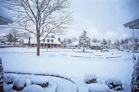 雪に覆われた近所、冬、ご近所、雪、コールド、シーズン、白、通り、家、居住の、クリスマス Pikist