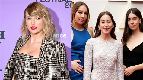 Taylor Swift And Haim Wore Matching Louis Vuitton Leather Pants — See