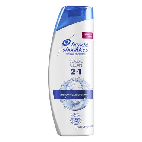 Save On Head And Shoulders Classic Clean 2 In 1 Dandruff Shampoo