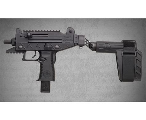 Iwi Uzi Pro Pistol Black 9mm 45 Inch 25rds Jcs Gunshop