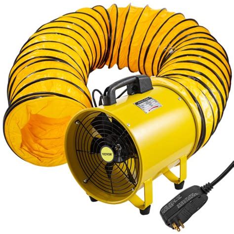 Vevor Utility Blower Fan 12 Inches 550w 1471 And 2295 Cfm High Velocity