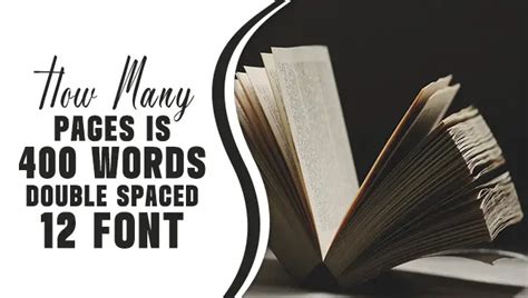 How Many Pages Is Words Double Spaced Font Pro Guide