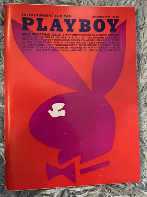 Playboy Magazine December 1971 Roman Polanski Arthur C Clarke 14