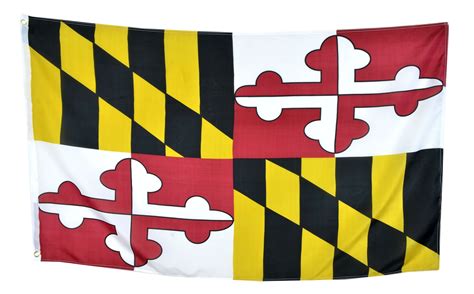 Shop72 Us Maryland State Flags Maryland Flag 3x5 Flag From Sturdy