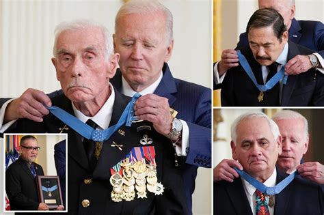 Biden Awards Medal Of Honor To 4 Vietnam Veterans