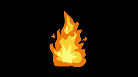 D Fire Animation Stock Video Footage For Free Download