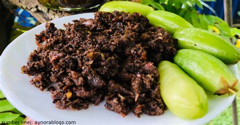 Why you should try this sambal hitam pahang / pahang black chili sauce? Sambal Hitam: Sambal Warisan Pahang - Kata Malaysia