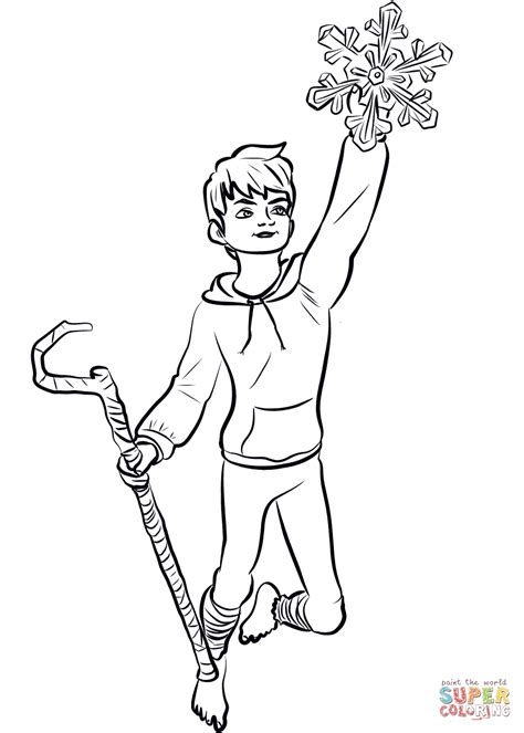 Jack Frost And Elsa Coloring Pages Coloring Pages