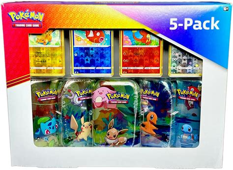 Pokémon Tcg Kanto Power Mini Tin Collection Costco Exclusive Box Set