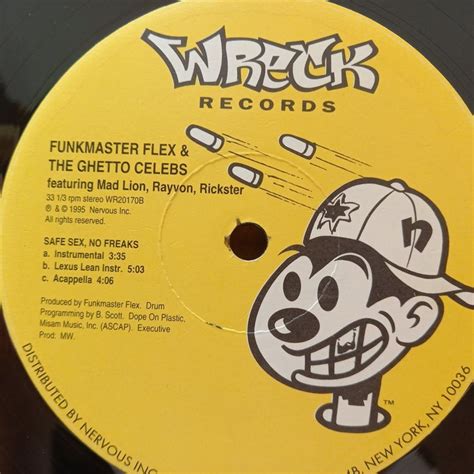 Funkmaster Flexandthe Ghetto Safe Sex No Freaks 12 Us 1995 Kaufen Auf