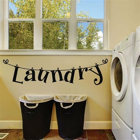 Laundry room art, clothes line art, italian laundry artwork, prints, italian landscape,. Laundry Room Wall Decals - Laundry Room Decals - Laundry ...