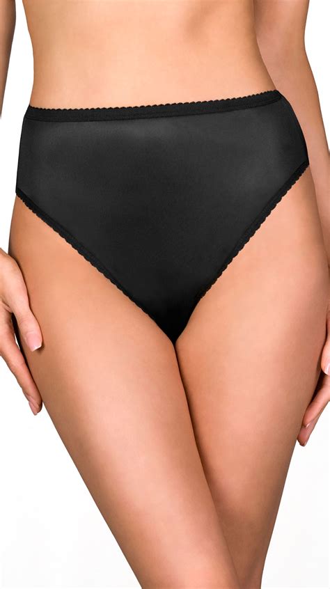 women s nylon french cut panties shadowline lingerie