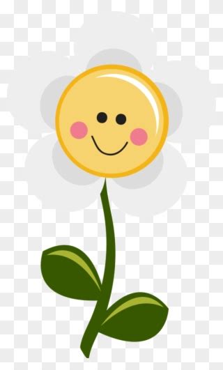 Smiley Happy Daisy Flower Clipart 934721 Pinclipart
