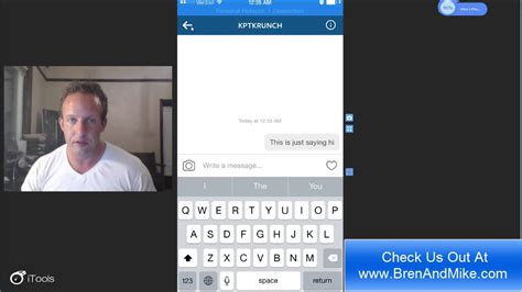 If they did that then we wouldn't have to jump through all these hoops just to be able to message our friends and contact each other. How to Direct Message With Instagram | How to DM With Instagram - Bren & Mike Show @MikeMarko1 ...