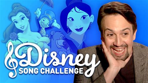 Disney Song Challenge With Lin Manuel Miranda Youtube