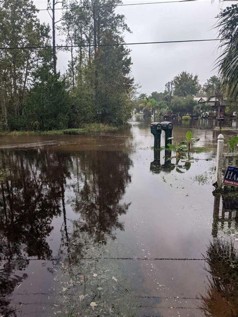 Nws Jacksonville On Twitter Tidal Flooding On Streets And Neighborhoods