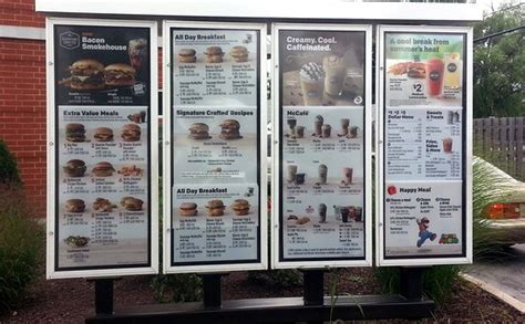Learn about drive thru displays failures mcdonalds, samsung from the kiosk manufacturer association and our 500 companies. drive-thru menu board at McDonald's - Picture of McDonald ...
