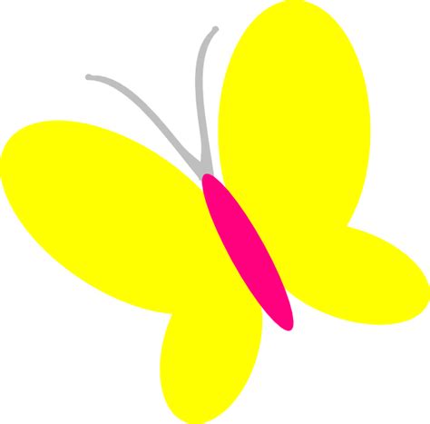 Maybe you would like to learn more about one of these? Yellow Butterfly Clip Art at Clker.com - vector clip art ...